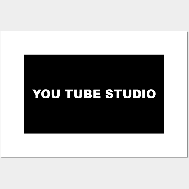 YOU TUBE STUDIO Wall Art by Mandalasia